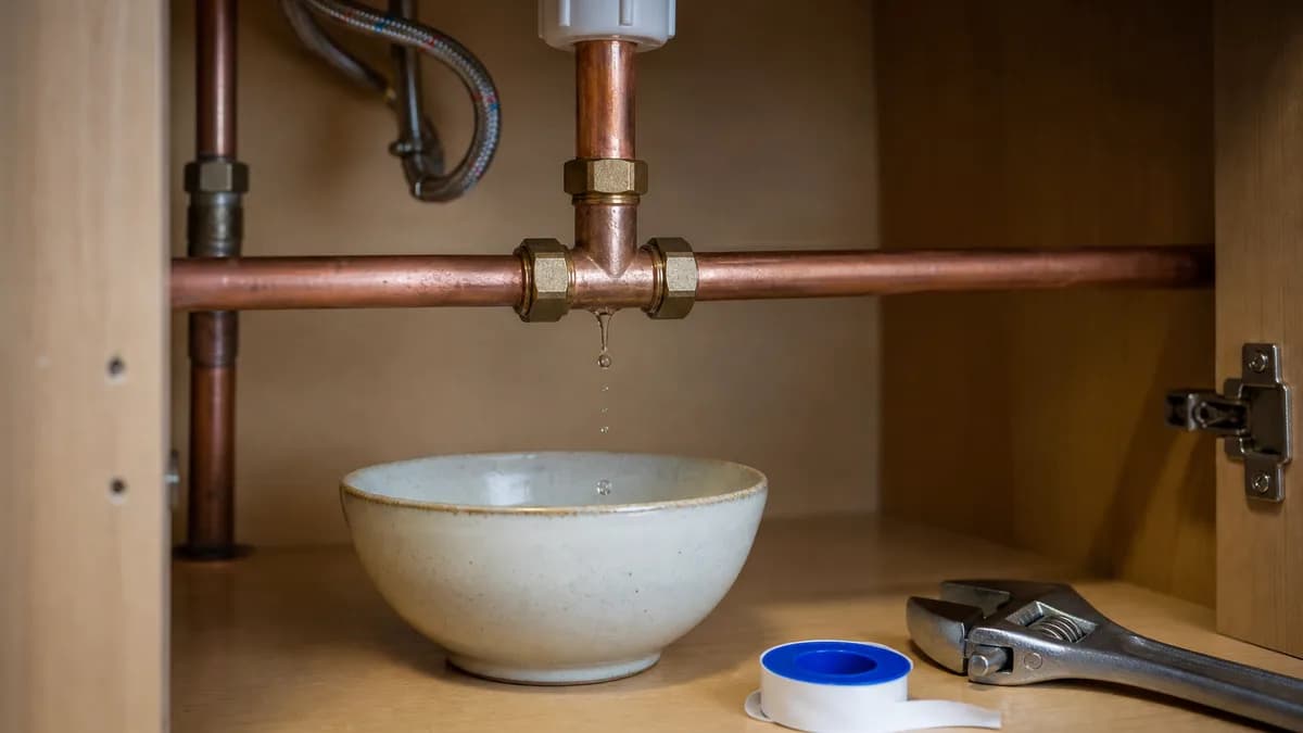Cover image for Three Minor Household Leaks You May Be Able to Repair