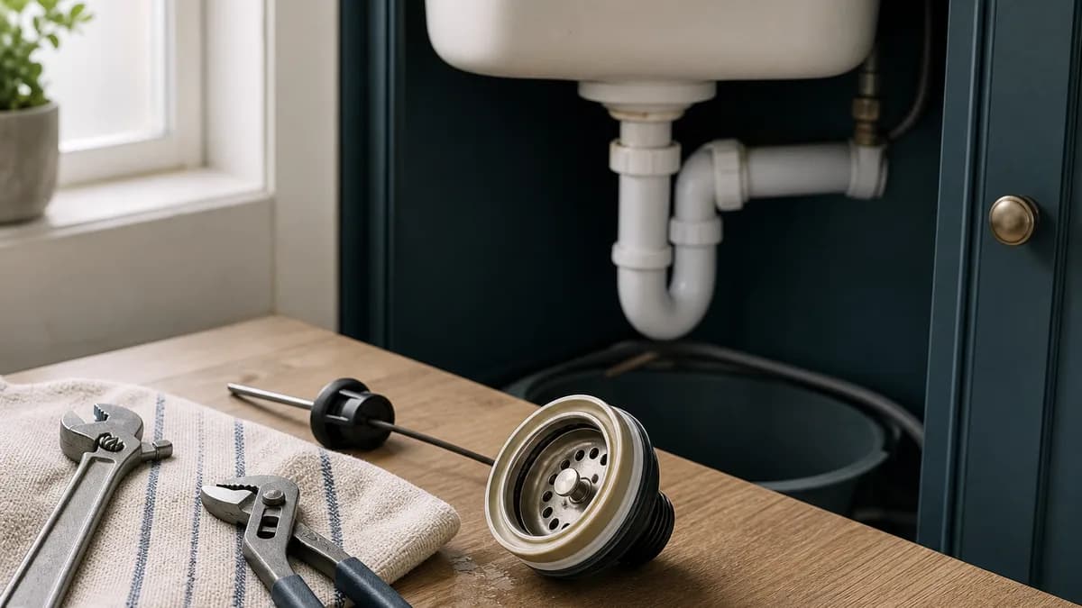 Cover image for Retrieving a Lost Item from a Sink Drain Safely