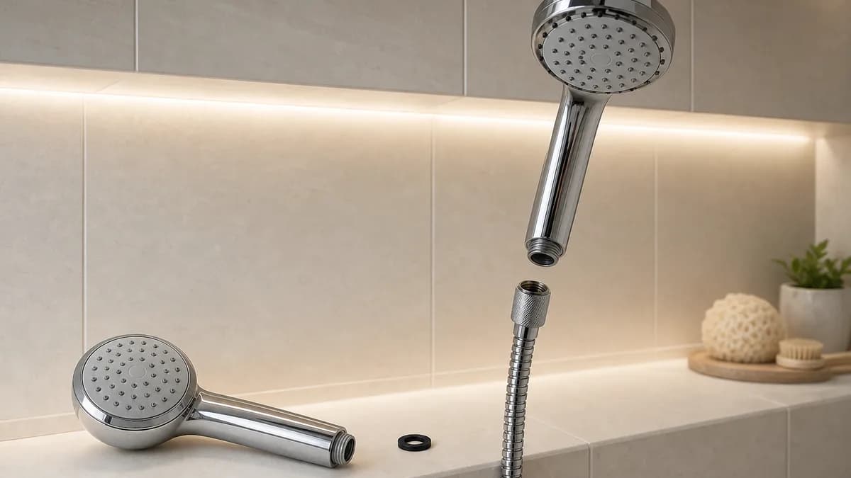 Cover image for Replacing a Shower Head: A Straightforward Home Guide