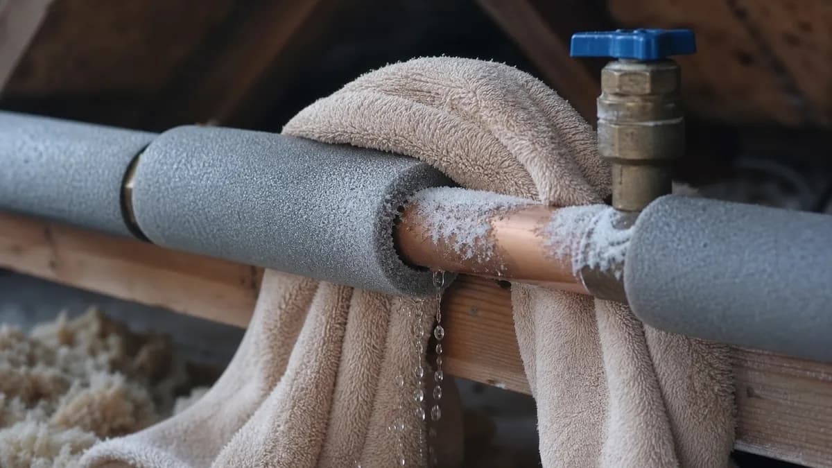 Cover image for Safely Thawing a Frozen Pipe Before It Bursts