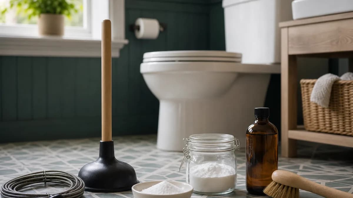 Cover image for Five Greener Methods for Clearing a Blocked Toilet