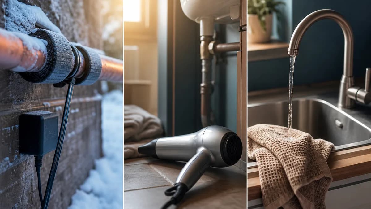 Cover image for Three Safe Methods for Thawing Frozen Pipework