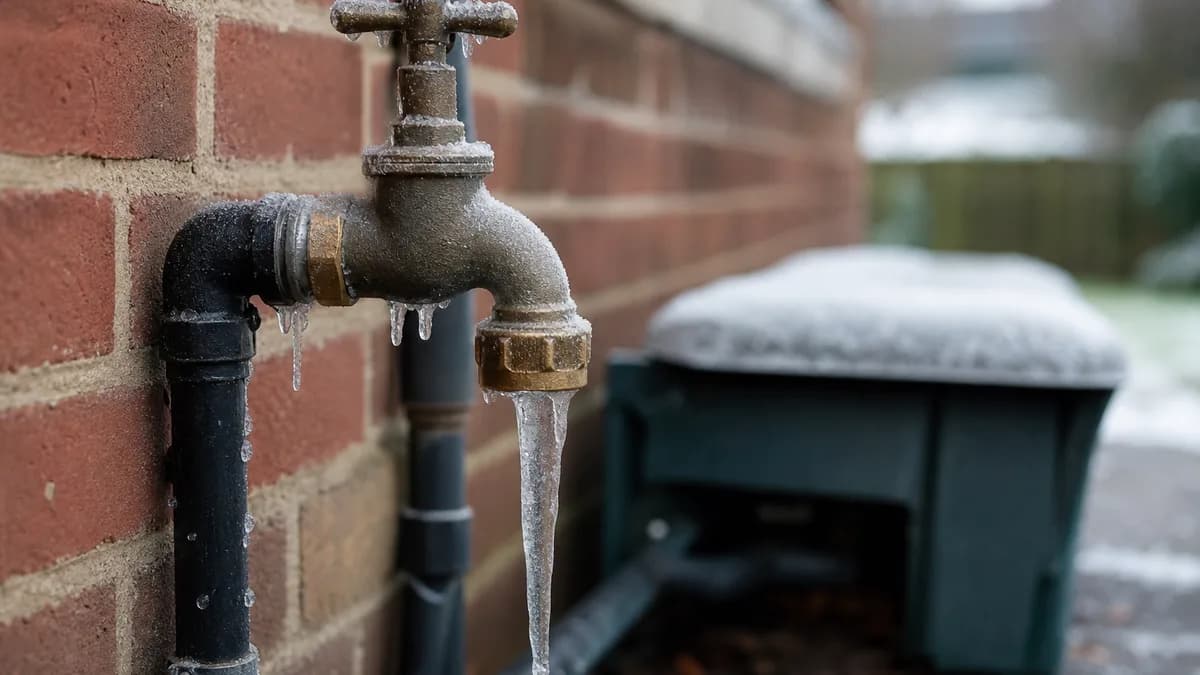 Cover image for Frozen Pipes: Immediate Steps to Limit Damage