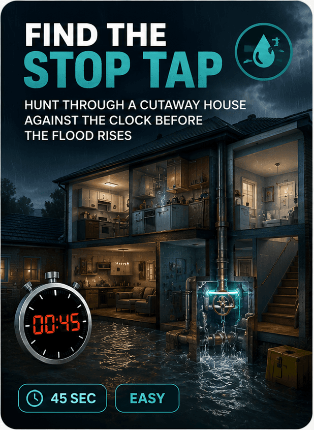 Find the Stop Tap game artwork from the PHD24 Games Room